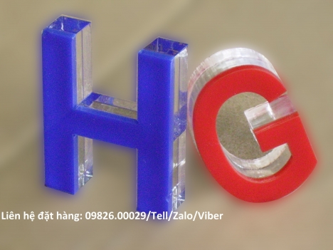 Nhận cắt chữ Mica giá rẻ theo yêu cầu