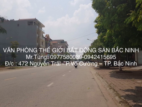 chính chủ cần bán lô 2 mặt tiền đại phúc bắc ninh
