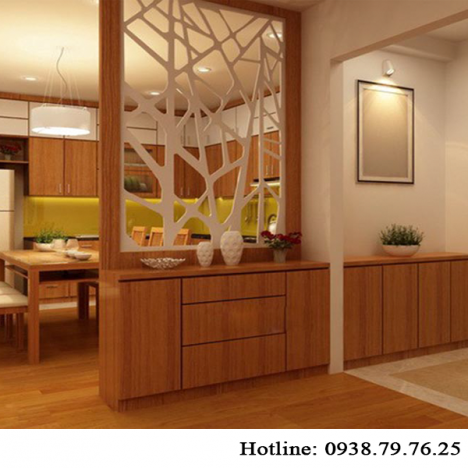 Những tấm vách ngăn gỗ trang trí phòng hiện đại nhất 2018