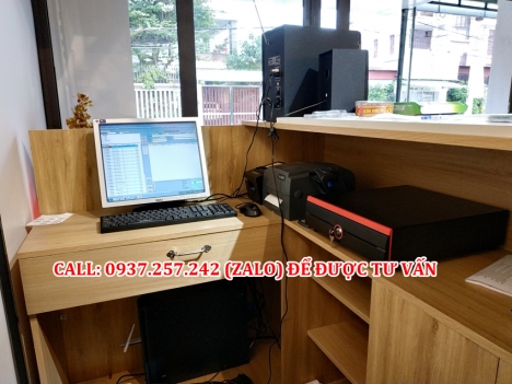 Lắp đặt trọn bộ máy tính tiền cho cửa hàng tự chọn, tạp hóa tại Thái Bình