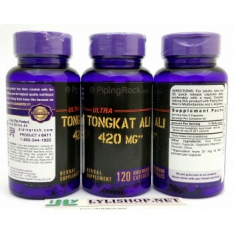 Tongkat Ali 120 viên từ Mỹ cải thiện sinh lý nam hiệu quả