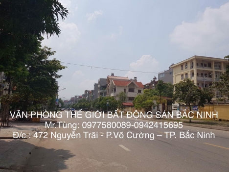 chính chủ cần bán lô 2 mặt tiền đại phúc bắc ninh