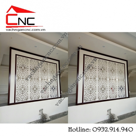 Chung cư Q2 tại tphcm đã có vách ngăn trang trí cnc đẹp