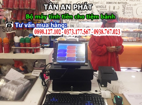 Máy tính tiền dành cho tiệm bánh kem – bánh ngọt