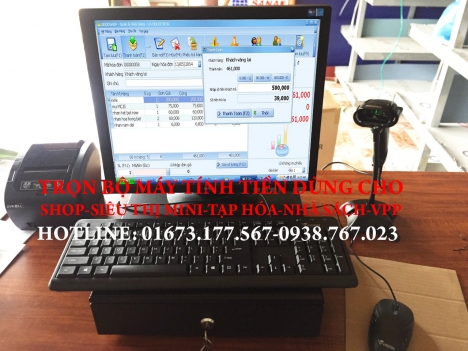 Phần mềm quản lý tính tiền bằng mã vạch dùng cho shop mỹ phẩm