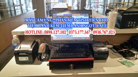 Máy tính tiền dành cho tiệm bánh kem – bánh ngọt