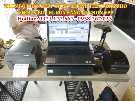 Phần mềm quản lý tính tiền bằng mã vạch dùng cho shop mỹ phẩm