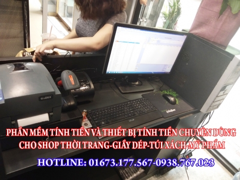 Máy tính tiền quản lý bán hàng cho shop