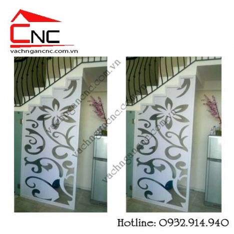 Vách ngăn cầu thang, các mẫu vách phòng khách với nhà đẹp