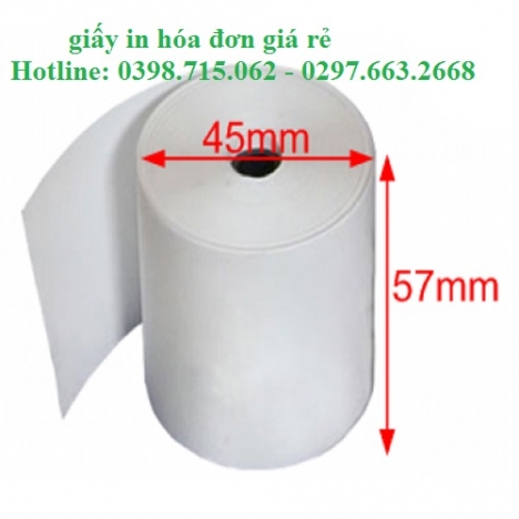 Bán giấy in hóa đơn cho siêu thị mini - trà sữa tại Rạch Gía 