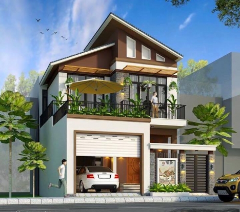 Thiết kế thi công xây dựng nhà ống, biệt thự tại Thái Nguyên