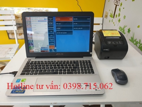 Bán máy tính tiền cho tiệm bánh kem - bánh ngọt tại Rạch Gía 