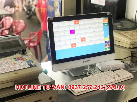 Máy tính tiền cảm ứng cho quán nhậu, nhà hàng