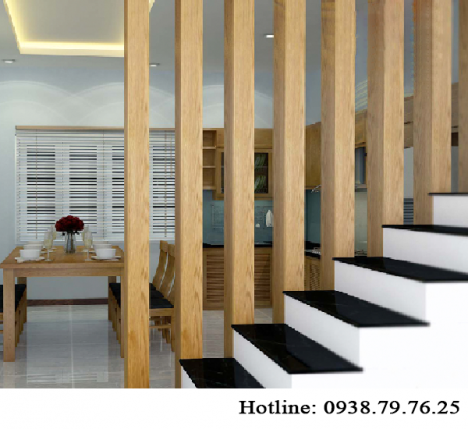 Thay đổi xu hướng trang trí cầu thang bằng vách ngăn cnc giật cấp đẹp