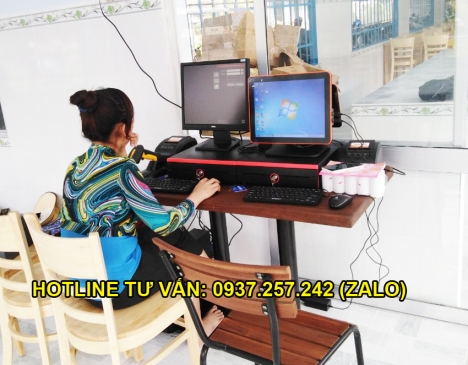 Máy tính tiền cảm ứng cho quán cafe tại Quận 9, quận 11, TPHCM