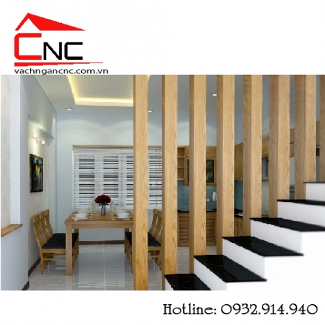 Phố vách ngăn cnc phòng bếp và cầu thang trang trí nhà đẹp