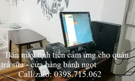 Bán máy tính tiền cho quán trà sữa giá rẻ tại Rạch Gía 