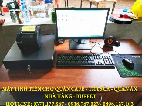 Lắp tận nơi Miễn phí  máy tính tiền cho quán café ở Cần Thơ
