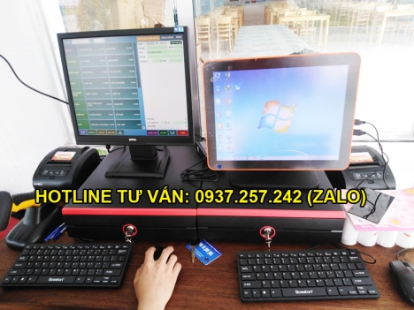 Máy tính tiền cảm ứng cho quán cafe tại Hóc Môn, Củ Chi