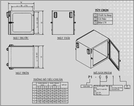 Tủ chuyển mẫu inox 304 (Passbox)