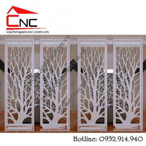 Tổng hợp mẫu vách ngăn tủ kệ gỗ trang trí phòng khách đẹp