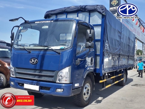 Xe tải HyunDai 7t3 thùng dài 6m2 Cabin vuông.