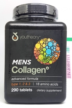 Collagen nam 290 viên từ Mỹ tăng cường thể lực làm đẹp da