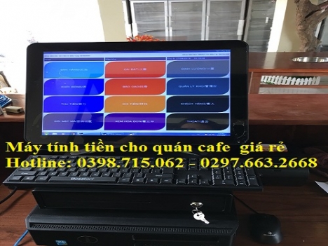  Máy tính tiền cảm ứng cho quán cafe tại Phú Quốc 