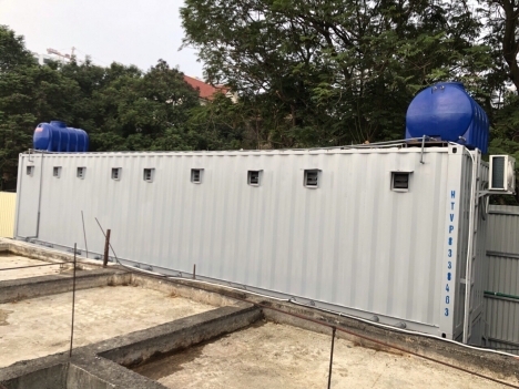 Container toilet mới