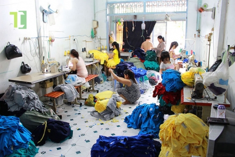 tuyển thợ may lương 6-10tr