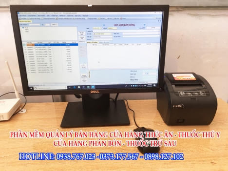Bán phần mềm quản lý cửa hàng thức ăn- thuốc thú y ở Đồng Tháp