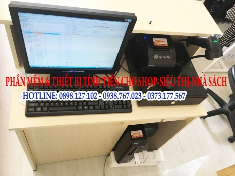 Bán máy tính tiền cho shop mỹ phẩm ở Vĩnh Long