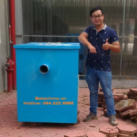 Các mẫu thùng bẫy mỡ - thiết bị tách mỡ tại Việt Nam