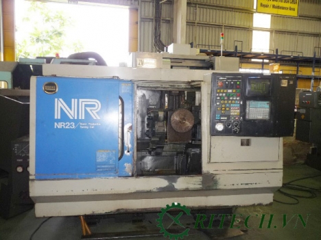 Sửa máy tiện CNC Hitachiseiki NR23 đời 1993 hệ điều khiển SEICOS