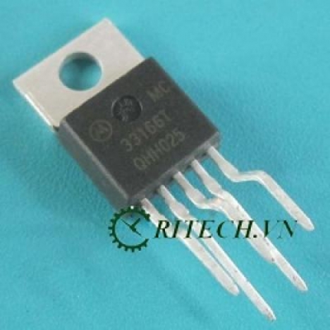 chuyên cung cấp 33166T, MC33166T IC NGUỒN 3A STEP−UP/DOWN/ INVERTING SWITCHING REGULATORS TO-220 chí