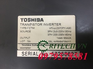 Sửa chữa chuyên nghiệp biến tần Toshiba VF A5 lỗi chập modul IGBT nổ chỉnh lưu đầu vào mất nguồn