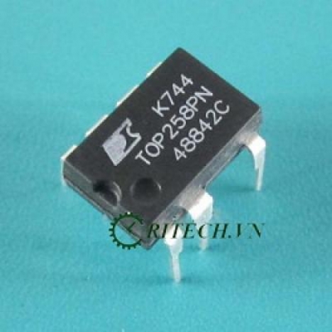 chuyên cung cấp TOP258PN, TOP 258PN IC NGUỒN DIP-7 giá rẻ ,chính hãng