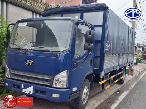 Xe tải HyunDai 7t3 thùng mui bạt dài 6m2.