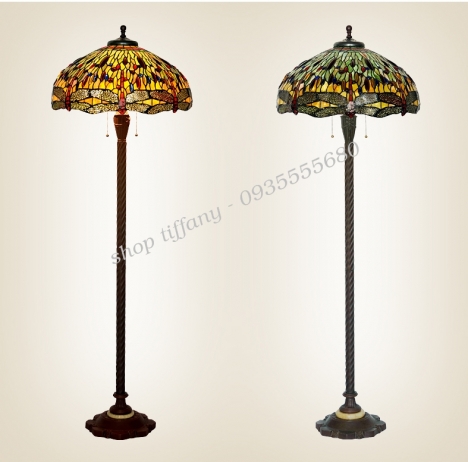 Đèn Sàn Tiffany 20 inch Chuồn Chuồn