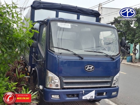 Xe tải HyunDai 7t3 thùng mui bạt dài 6m2.