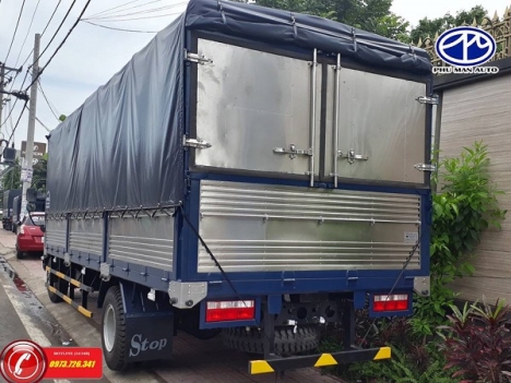 Xe tải HyunDai 7t3 thùng mui bạt dài 6m2.
