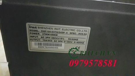 Sửa chữa biến tần INVT lấy ngay  tại Hà Nội