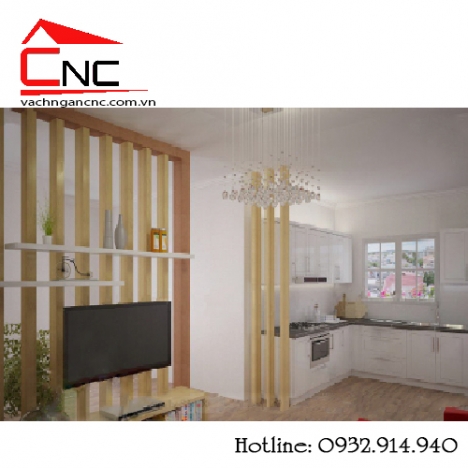 Cách chọn lam gỗ cầu thang kết hợp vách ngăn hoa văn đẹp