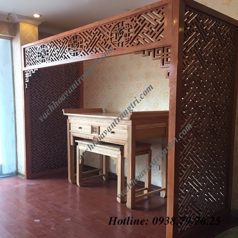 Vách ngăn phòng bàn thờ cnc_nơi thờ cúng tâm linh