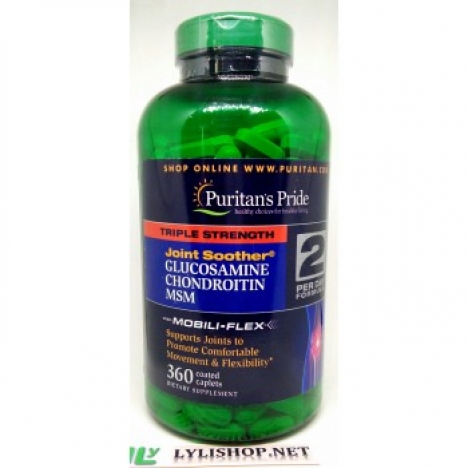 Glucosamine chondroitin bổ sụn khớp hiệu quả 360 viên từ Mỹ