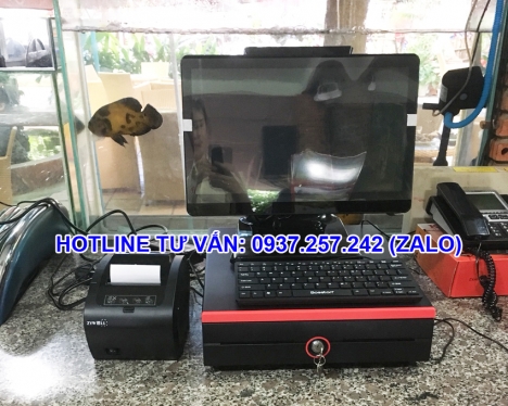 Máy tính tiền cho khu vui chơi, quán cafe sân vườn tại Quảng Ninh