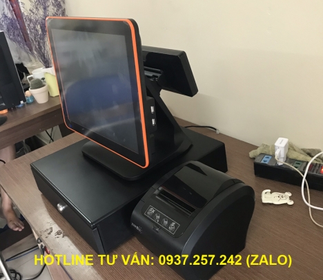 Cung cấp máy pos cảm ứng tính tiền cho nhà hàng, cafe tại Bình Dương