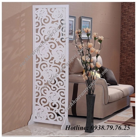 Mềm mại, uyển chuyển với vách ngăn hoa văn trang trí cnc đẹp