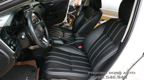 BỌC GHẾ DA THẬT CN SINGAPORE HONDA CITY
