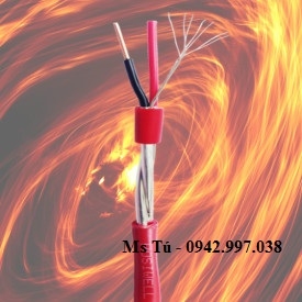 Cáp tín hiệu chống nhiễu 1Px1.0mm2 chịu nhiệt 105oC, vỏ LSZH